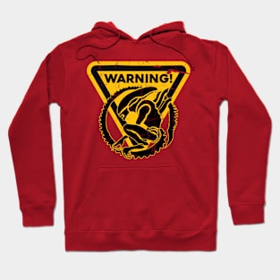 Warning Xenomorph Hoodie